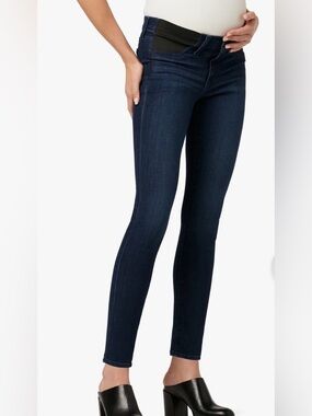 Joe’s Jeans The Icon Gemini Maternity Skinny Size 28 Dark Wash Stretch Denim NWT
